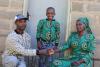 Una famiglia del Lesotho