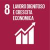 SDG 8: Lavoro dignitoso e crescita economica